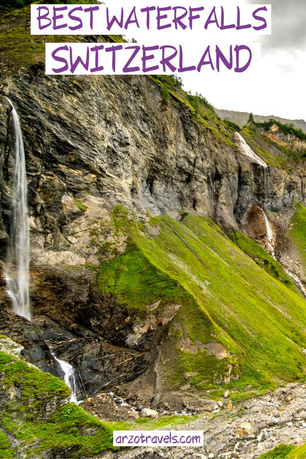 Best Swiss waterfalls Arzo Travels