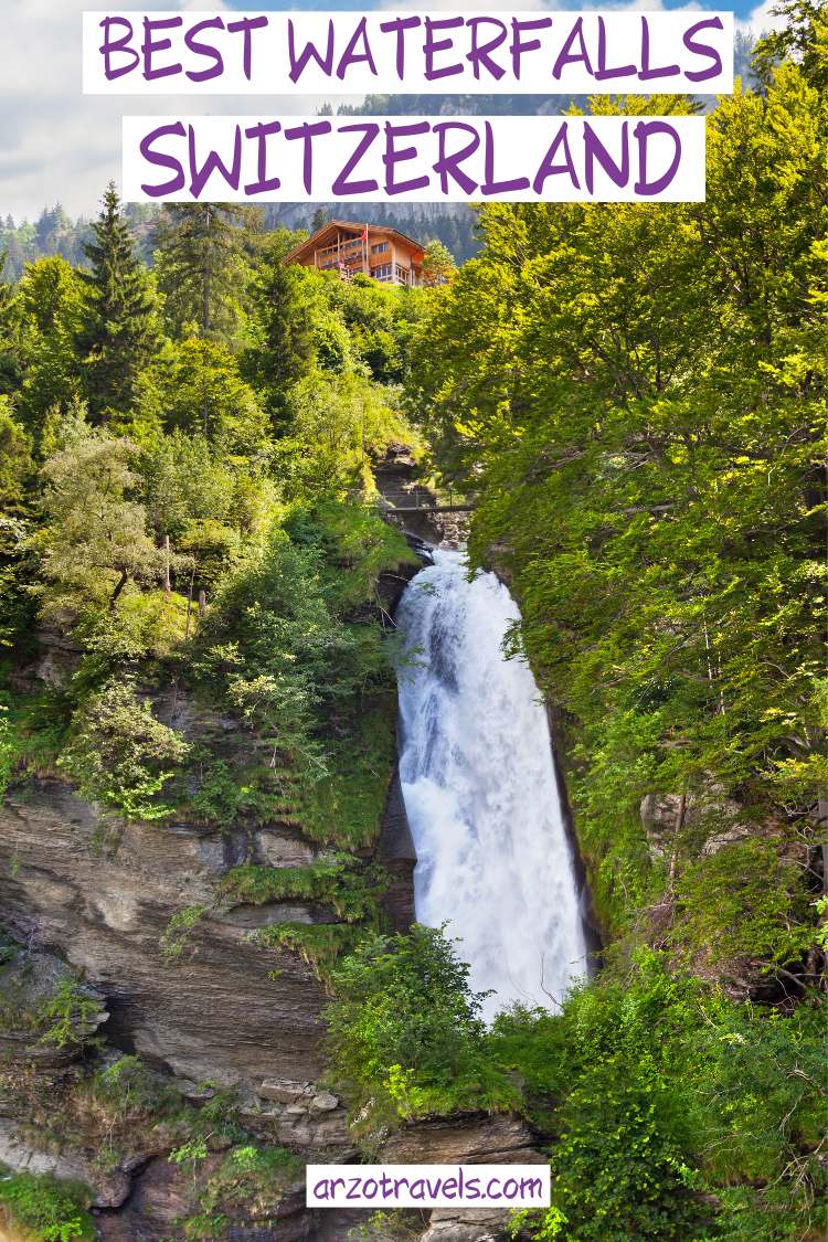 Best waterfalls in Switzerland, Arzo Travels