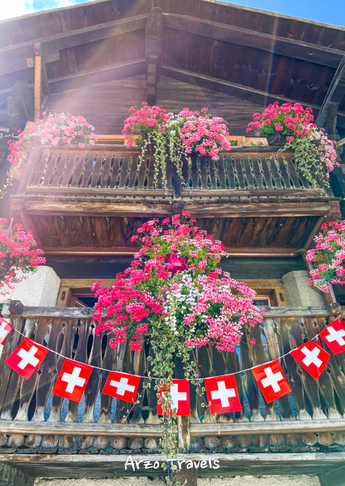 most beautiful places in Grimentz in Switzerland