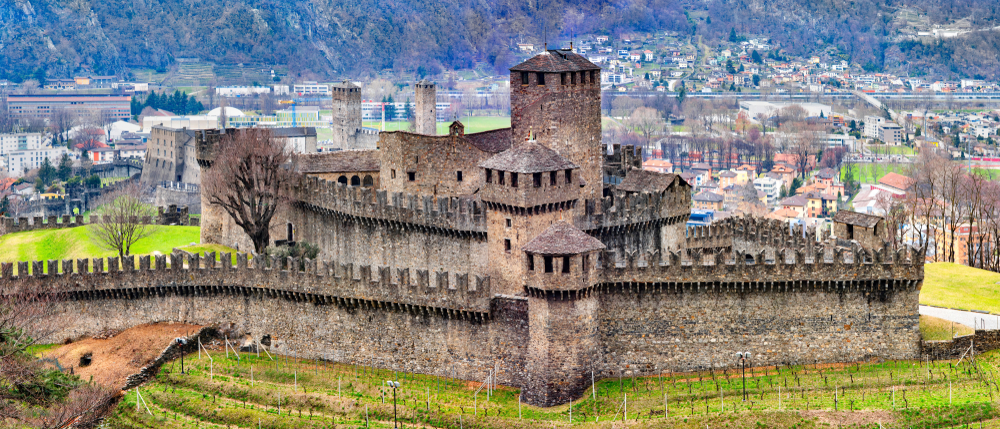 View,At,The,Castello,Di,Montebello,,Bellinzona,,Switzerland