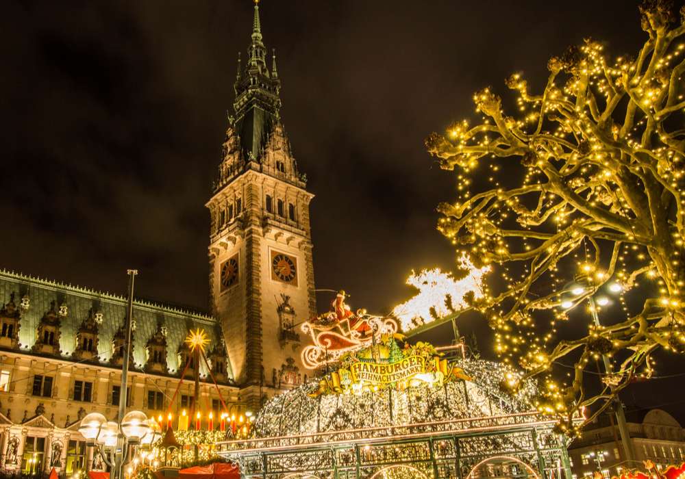 Christmas markets in Hamburg winter, Arzo Travels