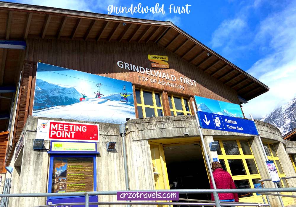 Grindelwald First station, Arzo Travels