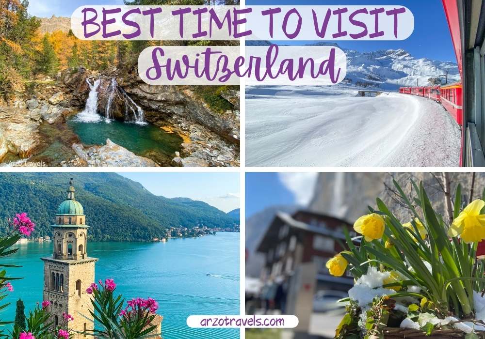 best time to visit switzerland, Arzo Travels