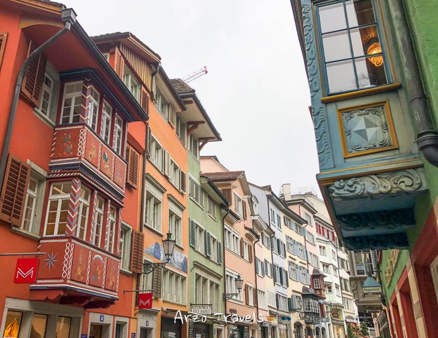 Augustinerstrasse in Zurich most beautiful street