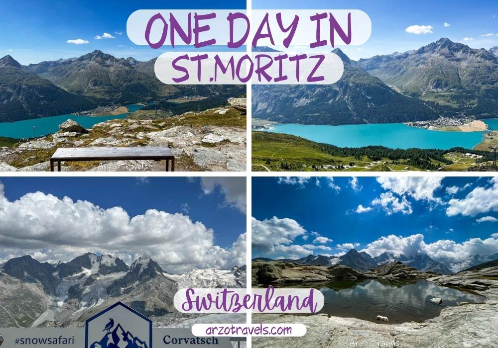 One day in St.Moritz itinerary, Switzerland, Arzo Travels