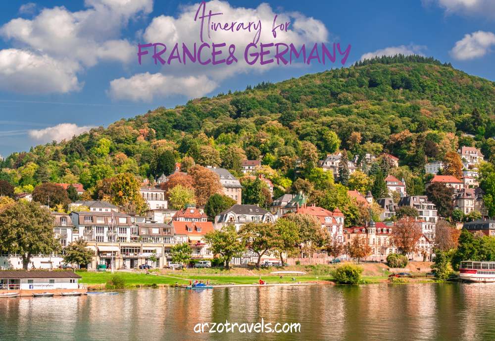 Itinerary for France and Germany for 7-10 days