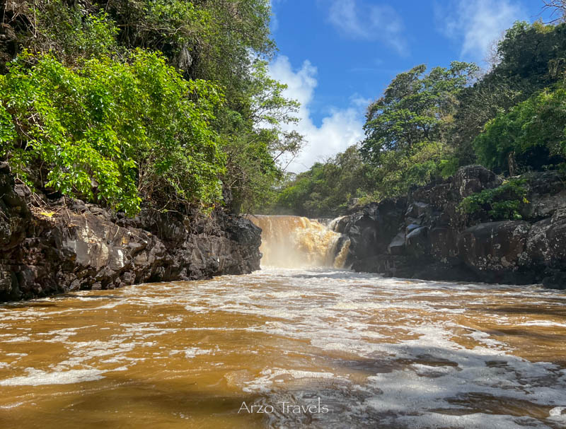 Mauritius itinerary - GRSC waterfall