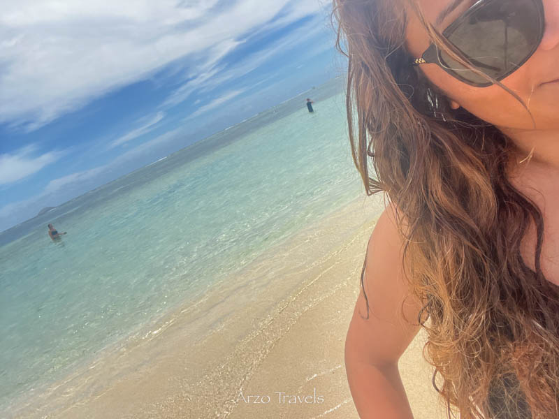 Solo female travel in Mauritius beaches